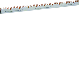 KDN383B HAGER Phasenschiene 3P Gabel 16mm² 80A 48K Produktbild front M