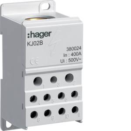 KJ02B HAGER Verteilerblock,250/400A,1polig Produktbild