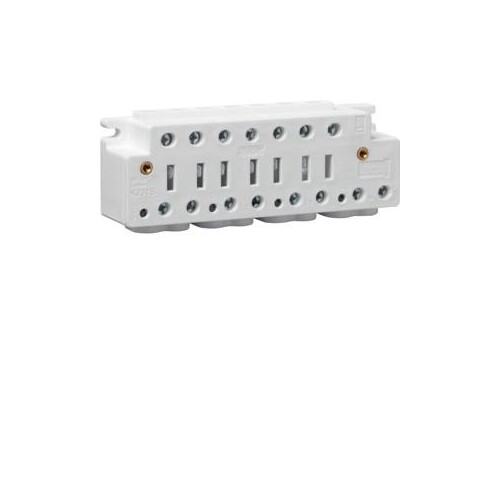 KJ31S HAGER Zählersteckklemme 100A,mit Abdeckung Produktbild Front View L