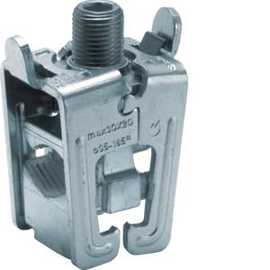 KS24C HAGER S-Schienenklemme,95-185qmm,f. 20/30x5/10 Produktbild front M