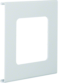 L91307035 HAGER Blende 1fach, FB 60/80130, lichtgrau Produktbild front M