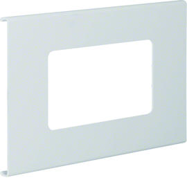 L91527035 HAGER Blende 2fach, FB 60150, lichtgrau Produktbild front M