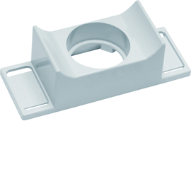 LD01-02AD-1 HAGER D0-Abdeckungen 1polig grau Produktbild front M