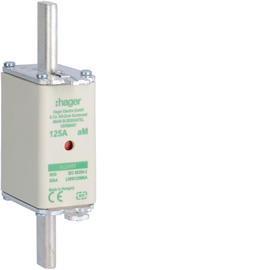 LNH0125M6A HAGER NH-Sicherungseinsatz NH0 aM 690V 125A Produktbild front M