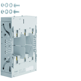 LT150U HAGER NH1-Unterteil 3x250A Montagepl. M10 Produktbild front M