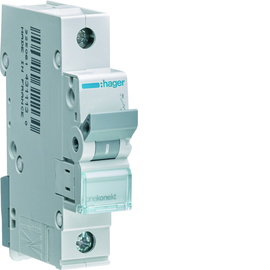 MCN150 HAGER LS-Schalter 1polig 6kA C-50A 1M Produktbild front M