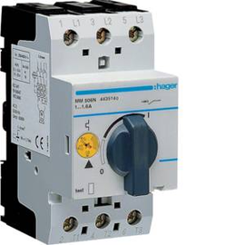 MM506N HAGER Motorschutzschalter 1,0-1,6A 230/400V Produktbild