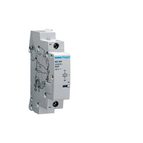 MZ205 HAGER Unterspannungsauslöser 48V DC Produktbild Front View L