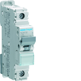 NCN132 HAGER LS-Schalter 1polig 10kA C-32A 1M Produktbild front M