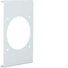 R86837035 HAGER Blende CEE, FB 60150, lichtgrau Produktbild front M