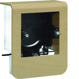 SL20055901D3 HAGER Gerätetr univ desi SL20055 Dekor ahorn Produktbild front M