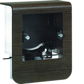 SL20055901D6 HAGER Gerätetr univ desi SL20055 Dekor sucupir Produktbild front M