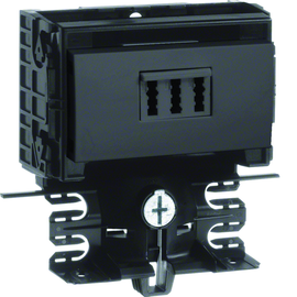 SL200559459011 HAGER Gerätetr Techn SL20055 TAE graphitschwar Produktbild front M