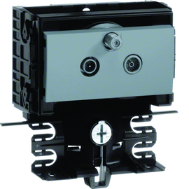 SL20055948D1 HAGER Gerätetr Techn SL20055 BK/TV DD Dekor al Produktbild front M