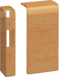 SL200806D2 HAGER Endstück SL20080 Dekor buche Produktbild front S