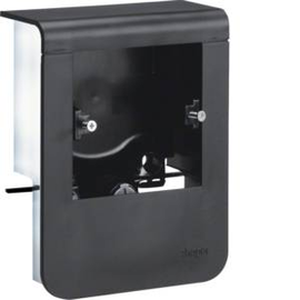 SL200809019011 HAGER Gerätetr univ desi SL20080 graphitschwar Produktbild front M