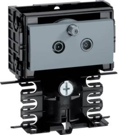 SL20080948D1 HAGER Gerätetr Techn SL20080 BK/TV DD Dekor al Produktbild front M