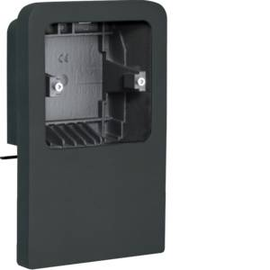 SL201159119011 HAGER Gerätetr. universal SL20115 graphitschw. Produktbild front M