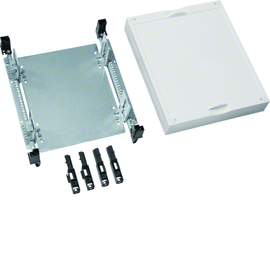 UD21C1 HAGER Baustein,universN,300x250mm,m.Montagepl. Produktbild front M