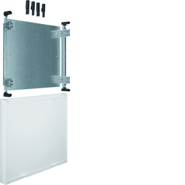 UD32C1 HAGER Baustein,universN,450x500mm,m.Montagepl. Produktbild front M