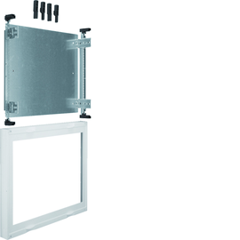 UD32C2 HAGER Baustein,universN,450x500mm,m.MP.Klars. Produktbild front M