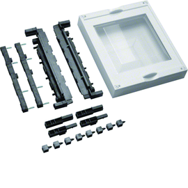 UE21E4 HAGER Baustein,universN,300x250mm,f.NH00/1/2 Produktbild front M