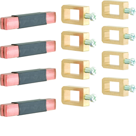 UM05H HAGER S-Schienenverbinder,Univers,12x10mm,4pol Produktbild front M