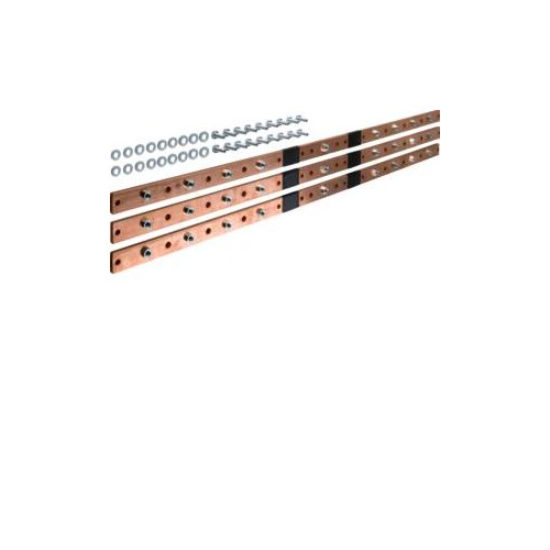 UM09K HAGER CU-Schiene,univers, 40x10mm(1Satz=3St.) Produktbild Front View L