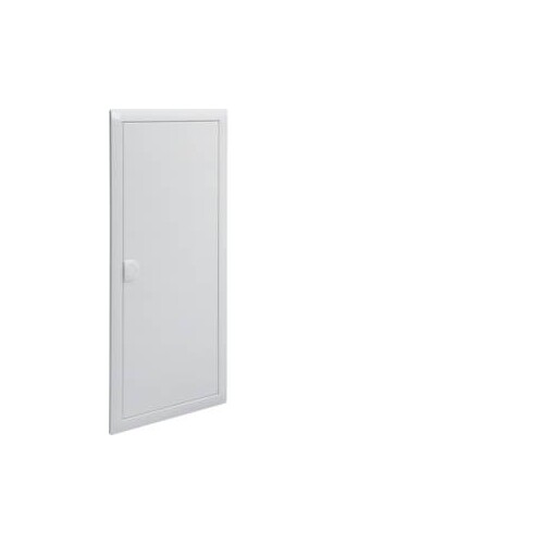 VZ104N HAGER Blendrahmen,Volta,m.Tür,4-reihig,RAL9010 Produktbild Front View L