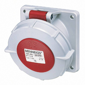 3590 Mennekes MENNEKES CEE-Anbausteckdose 32A 5p 400V 6h IP67 Produktbild