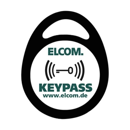 150.622.3 Elcom KPA-003 Keypass-Anhänger 3 Stück als Schlüsselanhänger Produktbild Front View L