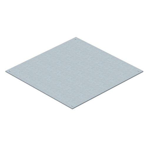 7400577 OBO DU 350-2 Blinddeckel für UZD350-2/3 383x383x4 Stahl bandverzinkt Produktbild