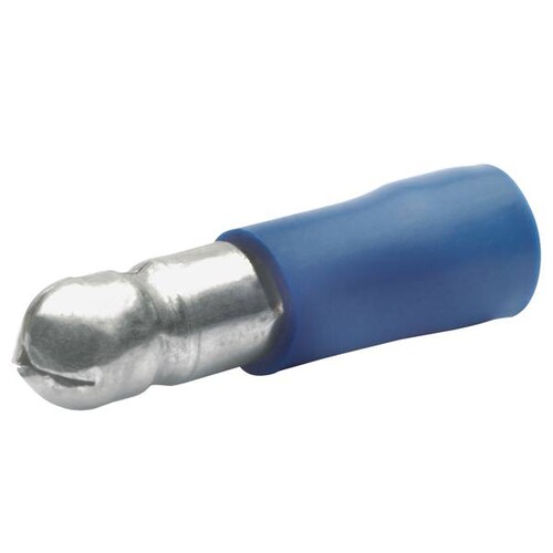 1030 Klauke Rundstecker isoliert verzinnt, blau, 1,5-2,5qmm Produktbild Front View L