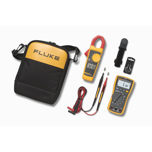 4296034 FLUKE 117/323 COMBO KIT Elektriker inkl. TPAK u. Tragtasche C115 Produktbild Front View L