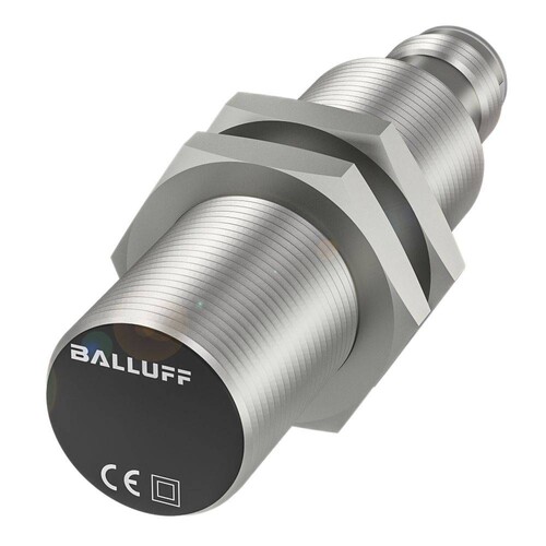 BES0086 Balluff Sensor induktiv BES M18 MI-PSC50B-S04G Produktbild Front View L