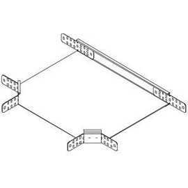 014106 Dietzel Kabelrinnenabzweig 100mm RA 60-10S Produktbild