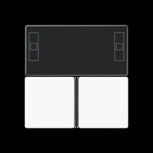 A4093TSAWW Jung KNX Tastensatz f. Kom fortregler Produktbild