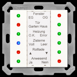 SCN-LED55.01 MDT LED Anzeige 55mm reinweiss matt Produktbild