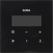 248100 GIRA Bedienaufsatz Unterputz Radio RDS Flächenschalter Produktbild