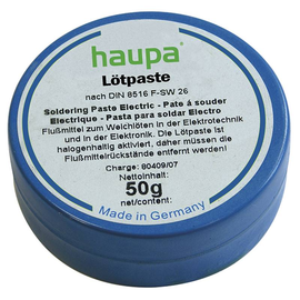 160090 Haupa Lötpaste 50g für Elektrotechnik Produktbild