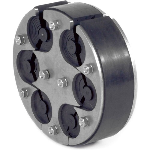 0096505 Hauff HRD150 SG 6x8-35 Ringraumdichtung 6 Kabel 8-35mm Produktbild Front View L