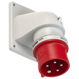 77825-6 PC-Electric Anbaugerätestecker mit Phasenwender 5x32A gewinkelt IP44 Produktbild