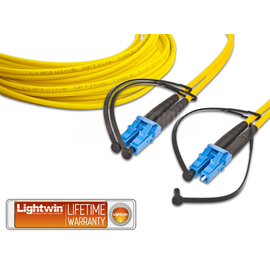 LDP-09 LC-LC 1.0 LIGHTWIN IT-Patchk.LWL Kst.OS2 EM LC/LC 1m Produktbild