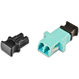 LKUP DLC-DLC MM OM3 LIGTHWINN LC-Kupplung OM3 Produktbild front M