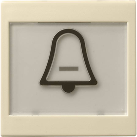 021701 GIRA Wippe abtastbar BSF Symbol Klingel System 55 Cremeweiß Produktbild