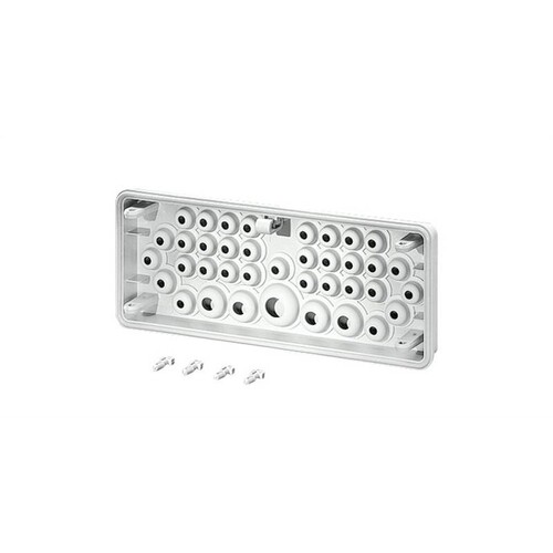 65318000 HENSEL Mi FP 38 Anbauflansch m. elastischer Dichtmembran Produktbild Front View L