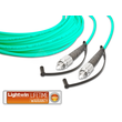 LSP-50 FC-FC 5.0 OM3 Lightwin LWL Patch. Simplex OM3 FC-FC Stecker Produktbild front S