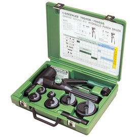 50356160SET GREENLEE Slug Buster Hand- Hydraulik Stanzenset M16-40 gewinkelt Produktbild