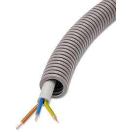 65039 DIETZEL FXP-READY 20 GR + YM 3x1,5 Panzerflexschlauch m. Kabel eingezogen Produktbild