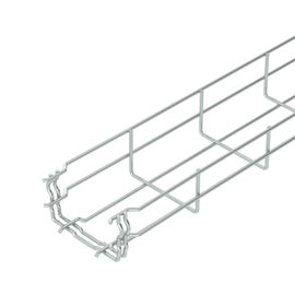 6001442 OBO GRM 55 100 G Gitterrinne GRM 55x100x3000 Stahl galvanisch verzink Produktbild